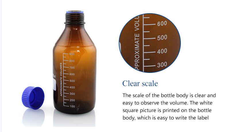 Amber 1000ml Reagent Bottle for Sale