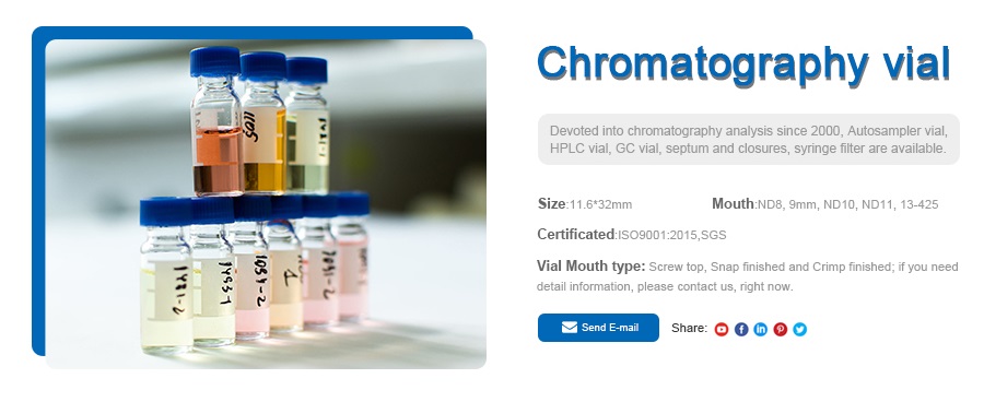 liquid chromatography autosampler vial