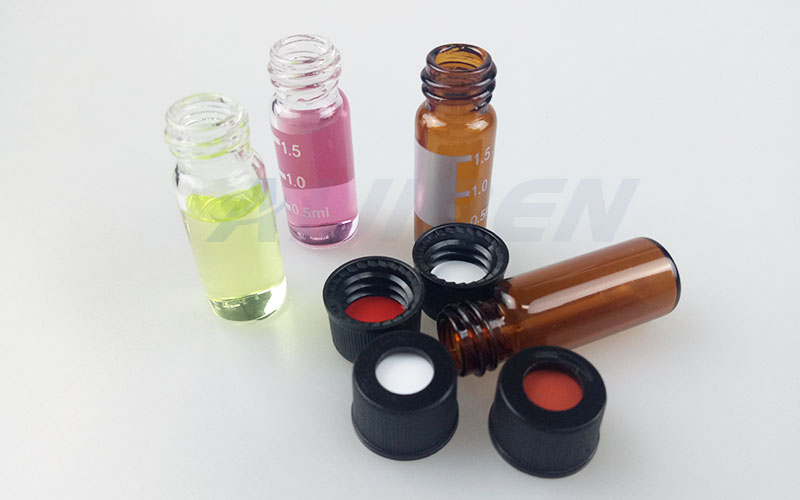 2ml Clear & Amber Glass Screw Neck HPLC Vials