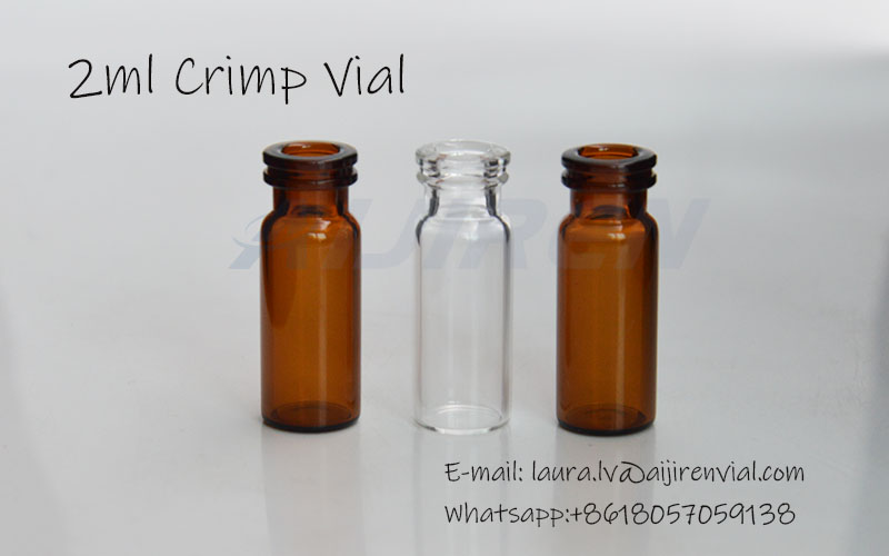 2ml Crimp Neck Glass Vial on Sale