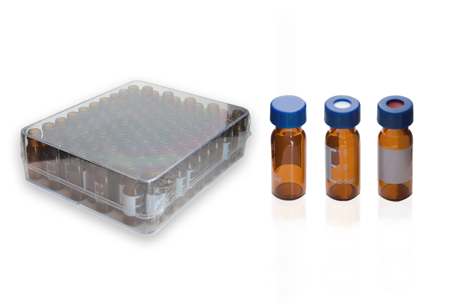Package of 2ml HPLC Vials with Caps for Sale