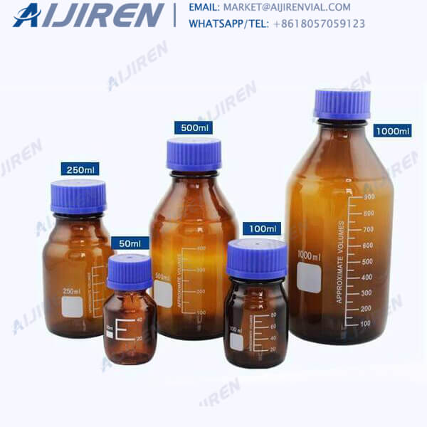 GL45 blue screw cap 500ml media bottle