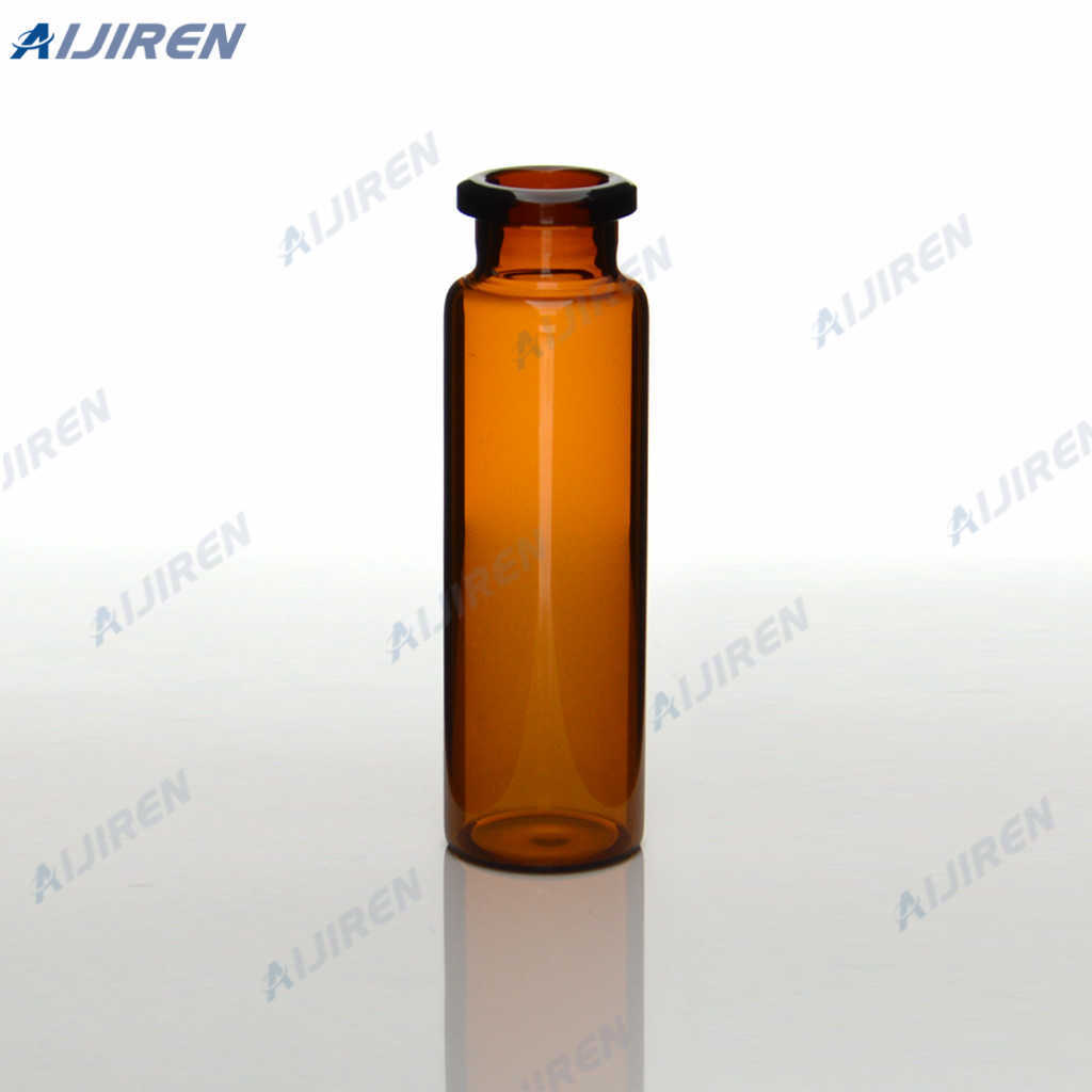 amber 20ml crimp top gc vials for sale