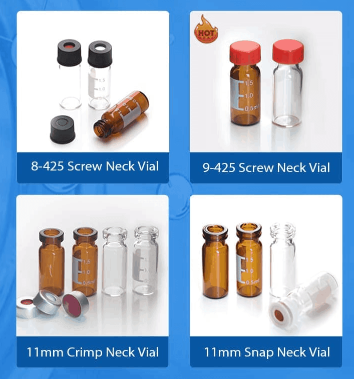 2ml autosampler vials with caps supplier