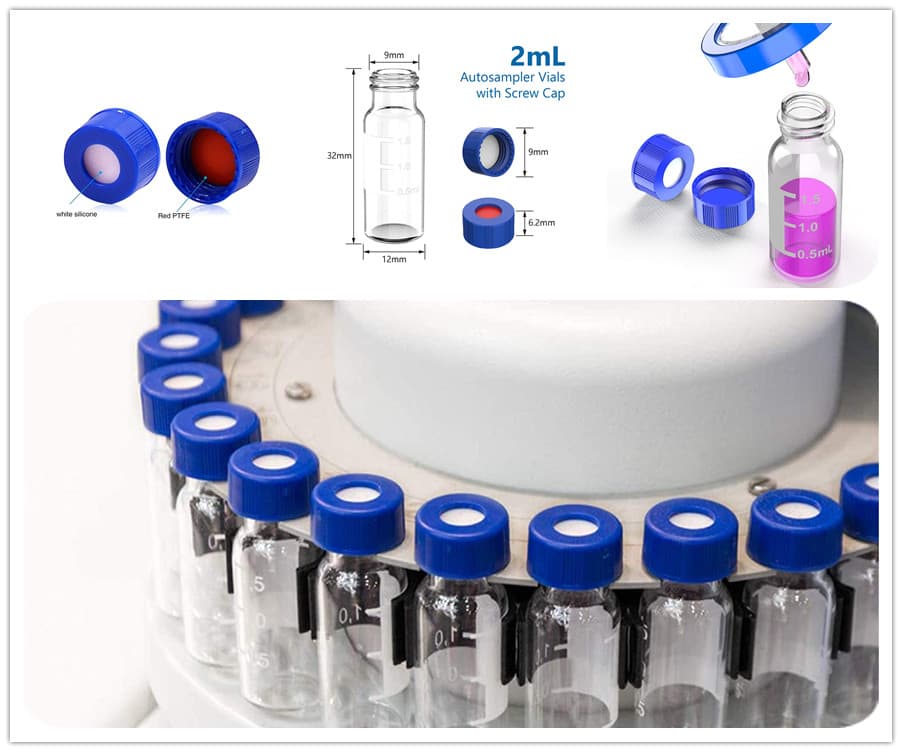 2ML 9mm autosampler vials supplier