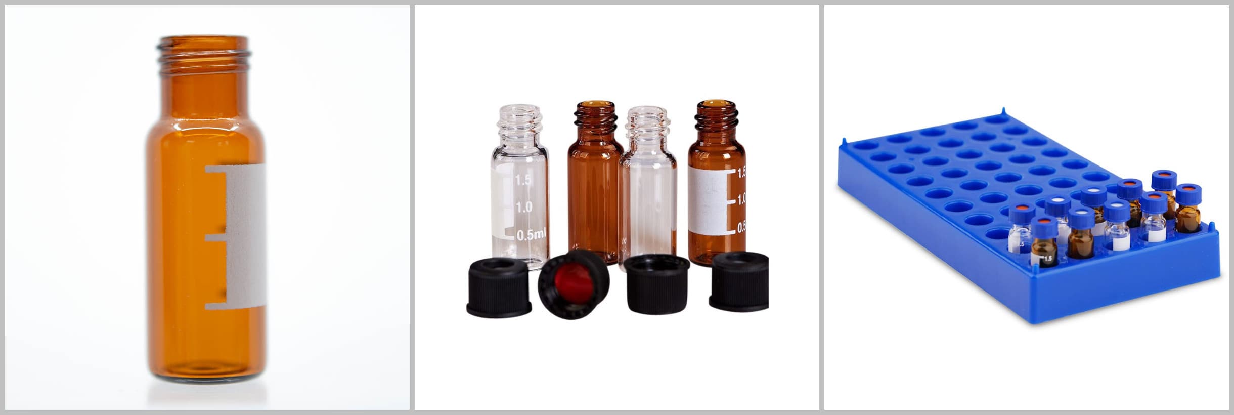 2ml autosampler vialChina 2ml 12x32mm borosilicate glass hplc vial