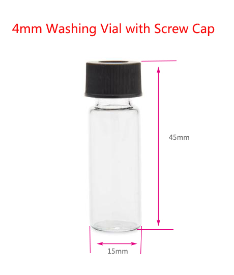 4ml 13mm washing thread vials