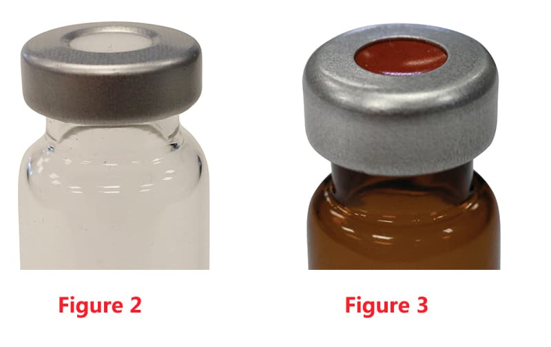 2ml crimp top vials with alum caps for sale