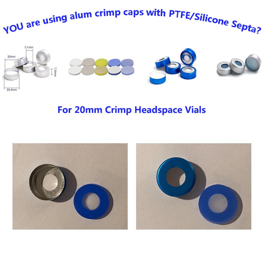 Supplier of 20mm Crimp Top Aluminum Caps