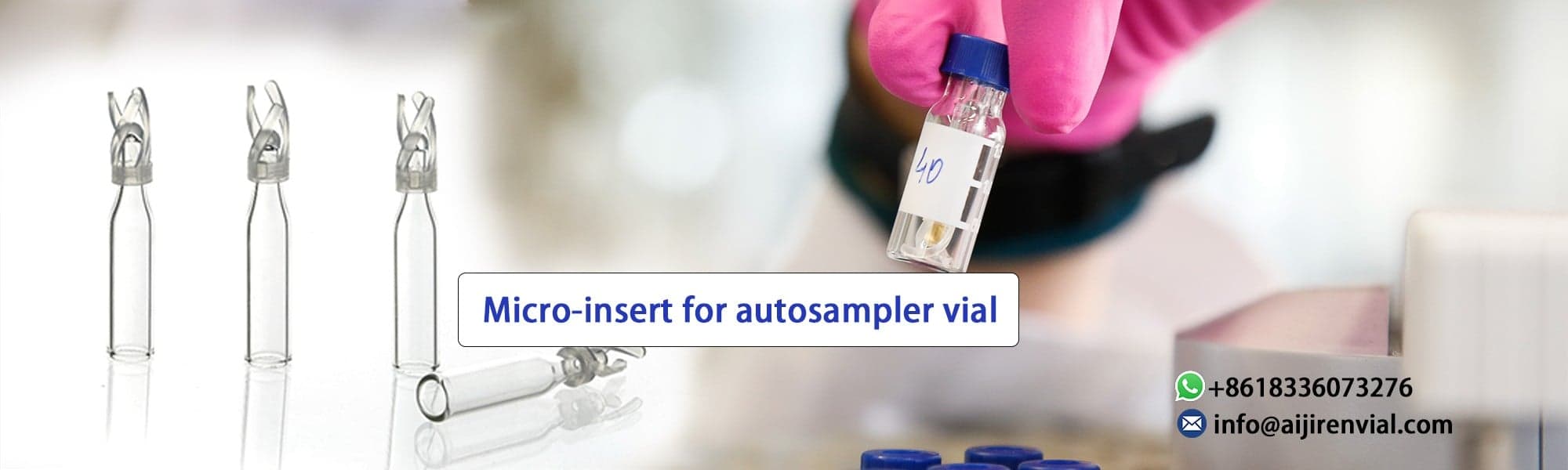 micro insert for hplc autosampler vials supplier