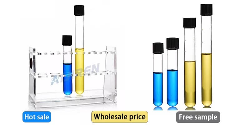 16mm Test Cube cod glass vials