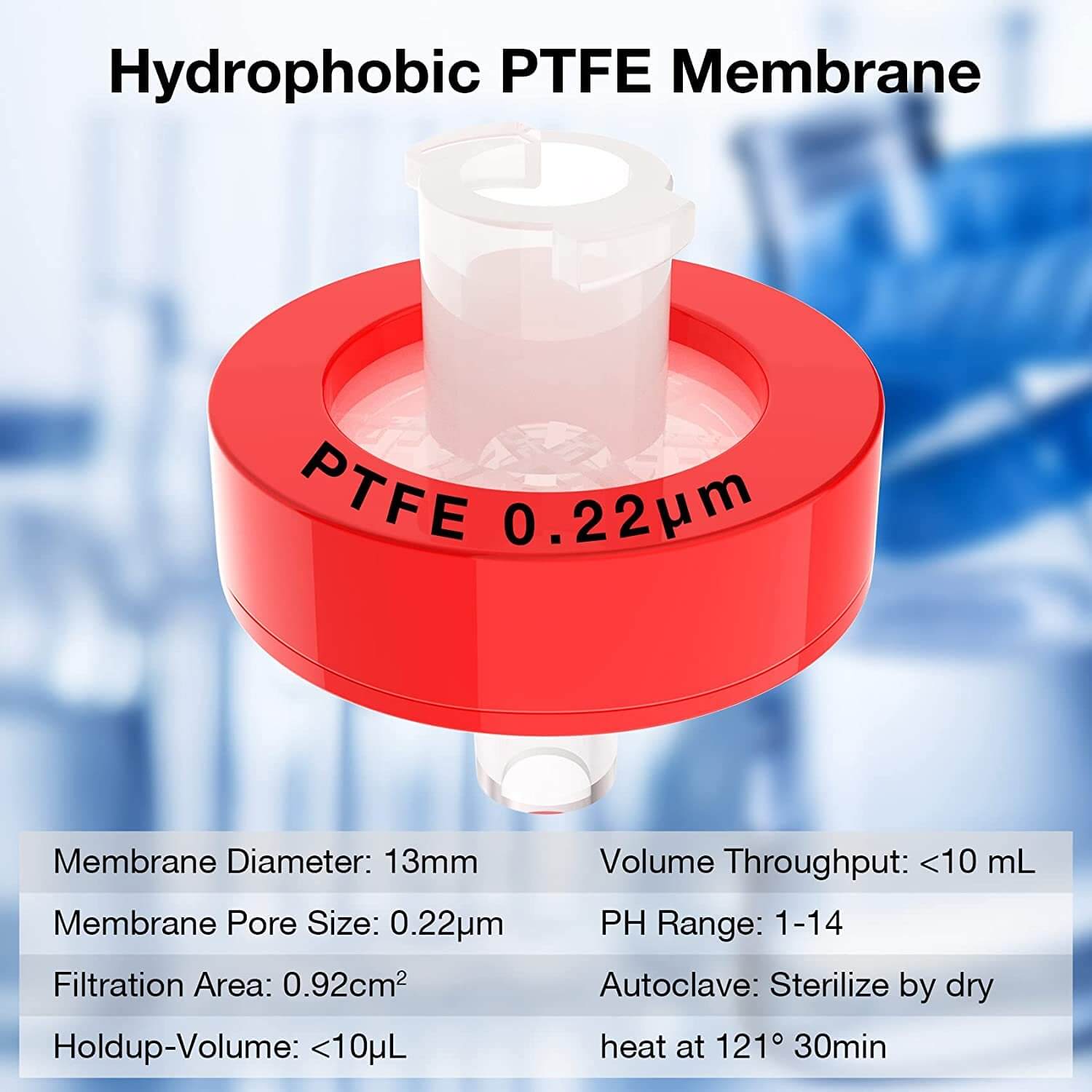 0.22μm Pore Syringe Filters