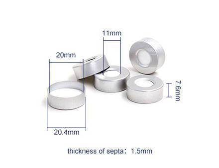 20mm Crimp Top Aluminum Caps Manufacturer