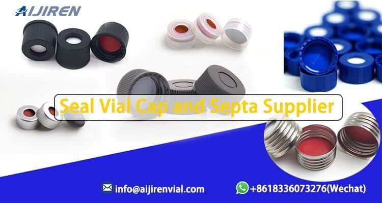 Vial cap and septa
