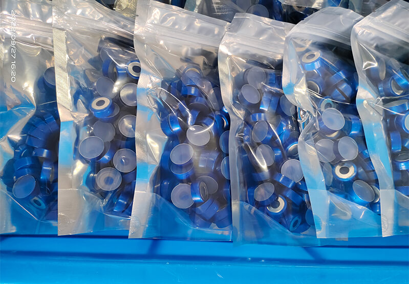 20mm Crimp Top Magnetic Aluminum Caps