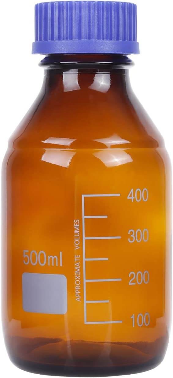 Amber Reagent bottle 500ml for Factory
