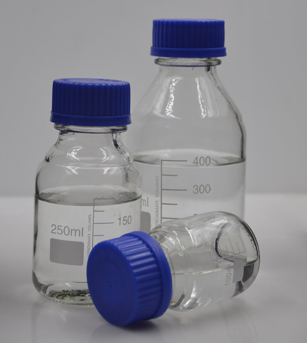 Clear Reagent Bottle for Laboratory