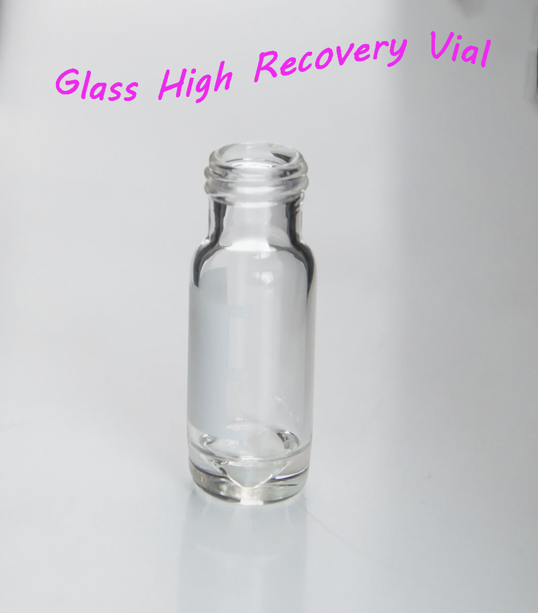 Glass recovery vial