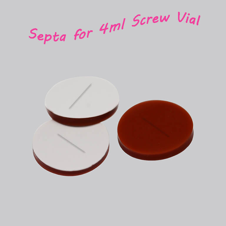 Septa for 4ml screw vial
