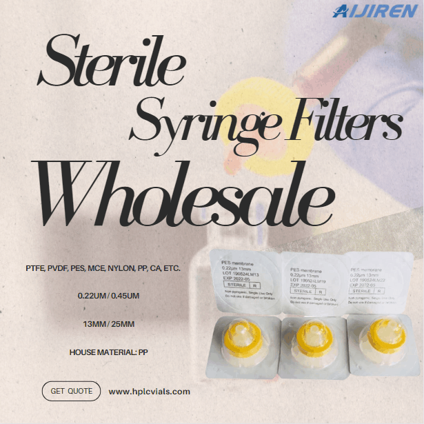 Wholesale Sterile Disposable Syringe Filters Supplier
