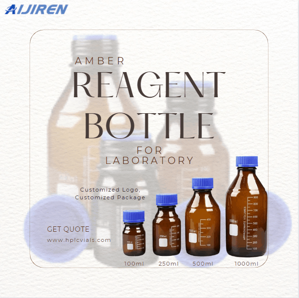 Wholesale High Quality Amber Glass Reagent Bottle for Laboratory