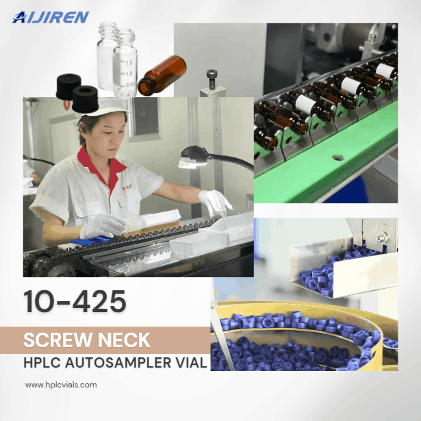 Wholesale High Quality 10-425 Screw Neck 2ml HPLC Autosampler Vial for Laboratory