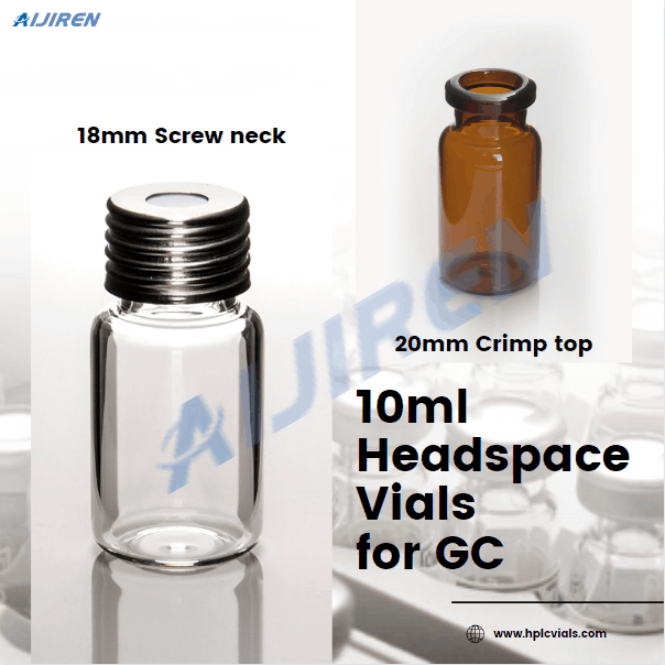 10ml Borosilicate Glass Headspace Vials