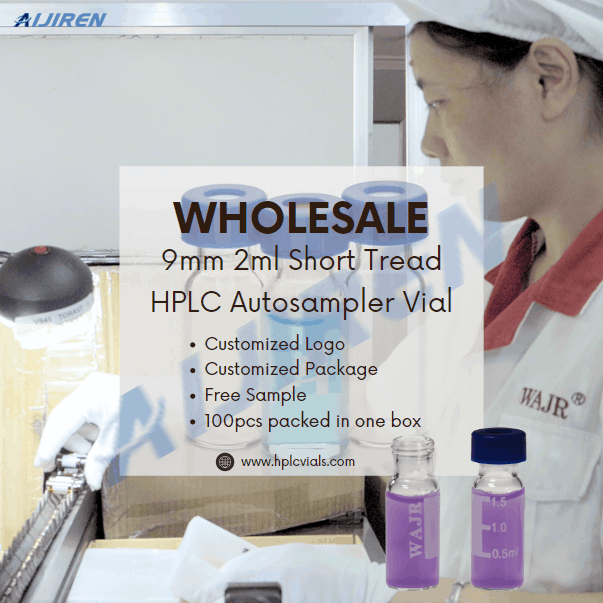 Wholesale 9mm 1.5-2ml Screw Neck HPLC Vials for Laboratory