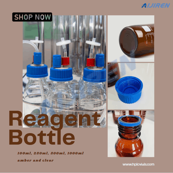 Various Sizes Amber and Clear Reagent Bottle for Laboratory