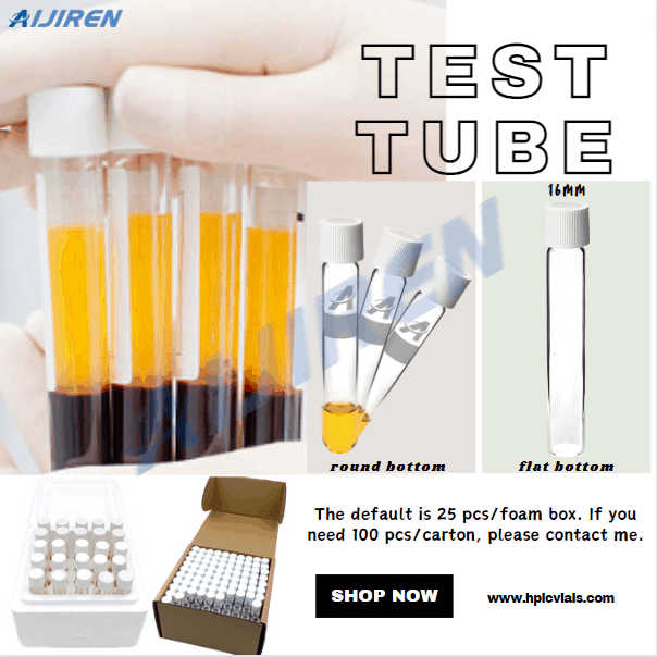 16mm High Borosilicate Glass Test Tube for Laboratory
