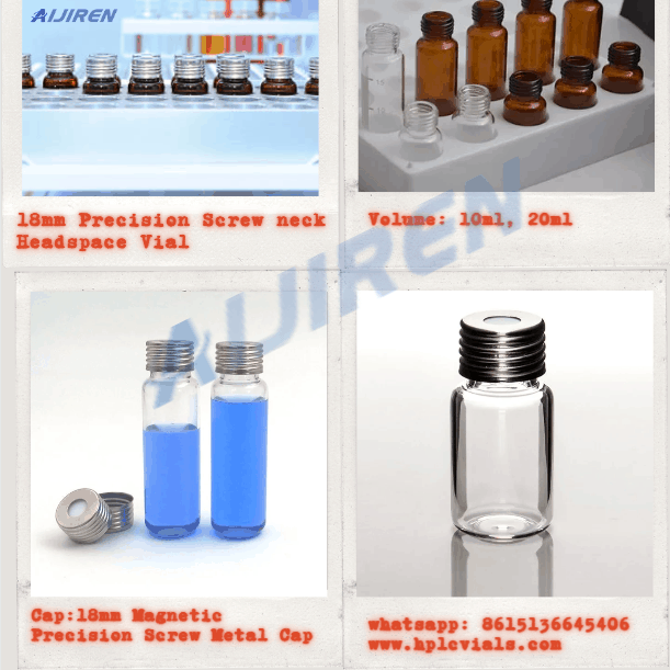 18mm Precision Screw Neck Headspace Vial for GC