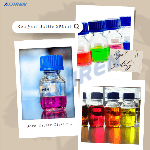 GL45 Clear Glass Reagent Bottle 250ml