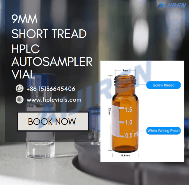 China wholesale 9mm 2ml Short Tread HPLC Autosampler Vial Manufacturer