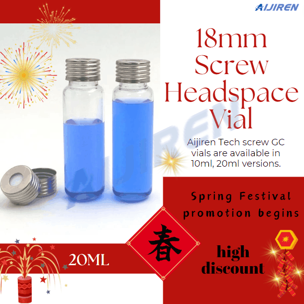18mm 20ml Screw Headspace Vial for GC