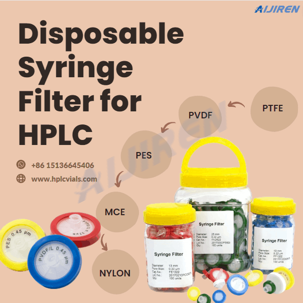 Disposable Syringe Filter for HPLC