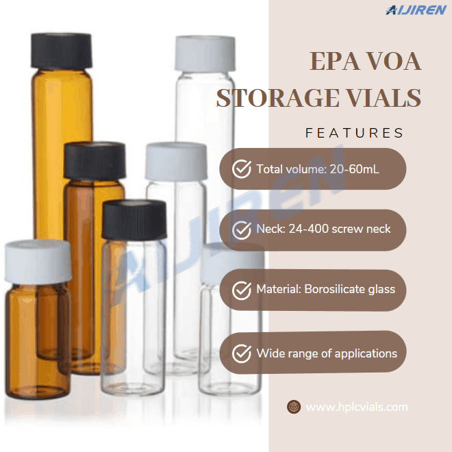 24-400 screw neck EPA VOA storage Vials