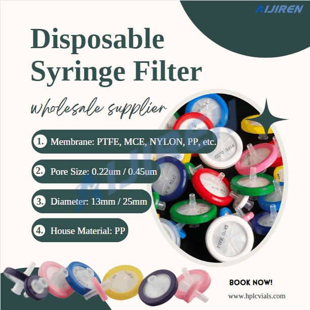Non-sterile Disposable PP Syringe Filter for HPLC