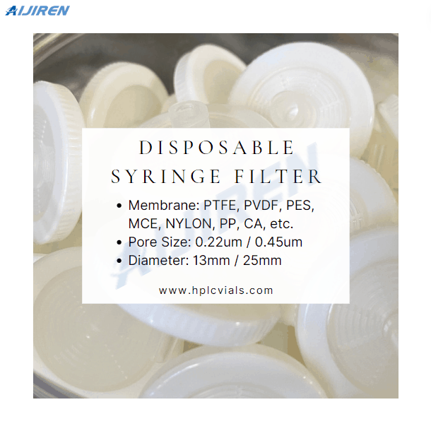 All Membrane Non-sterile Disposable Syringe Filter Factory Price