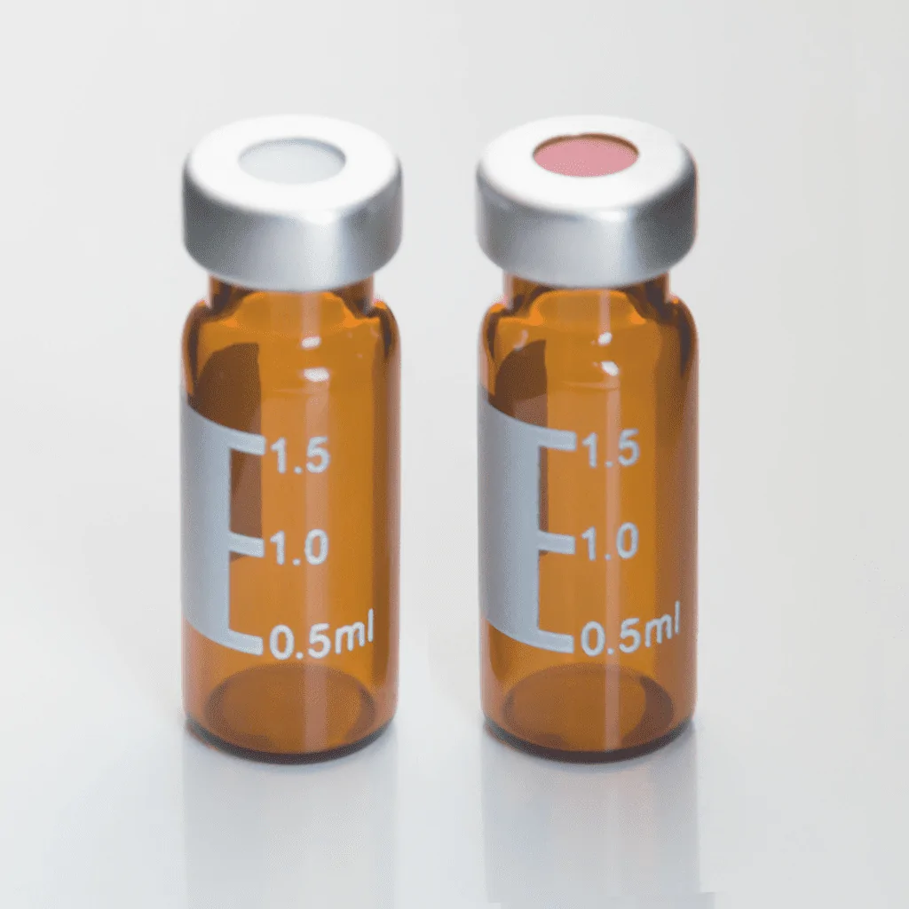 1.5ml 11mm Clear/Amber Glass HPLC Vials