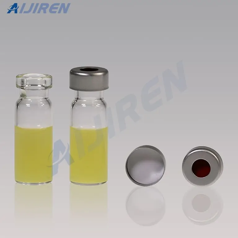 11mm Crimp Top Glass Vials with Caps