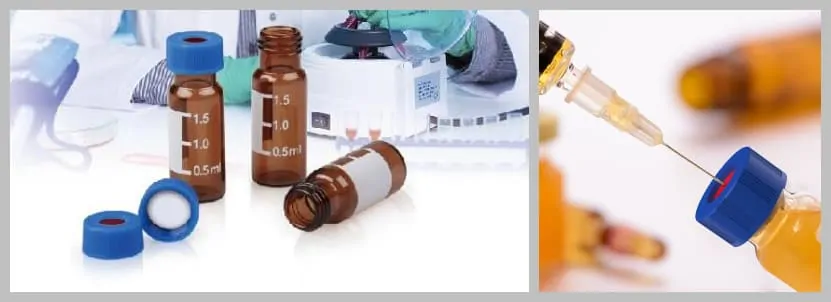 amber 2ml borosilicate glass hplc vial price