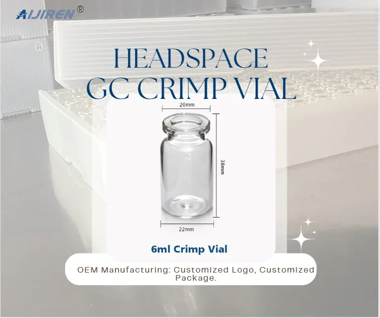 6ml 20mm Headspace Vial Crimp Vial Manufacturer