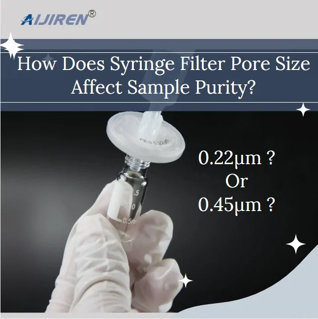How Does Syringe Filter Pore Size Affect Sample Purity