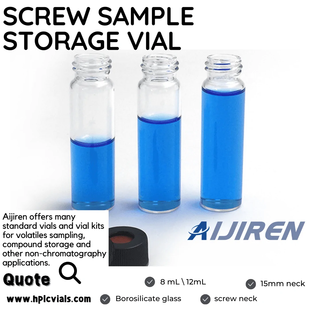 15-425 Screw Sample Storage Vial for Sale