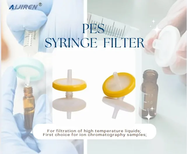 Pes(Polyethersulfone) Syringe Filter Sizes