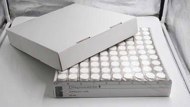 Package of vials