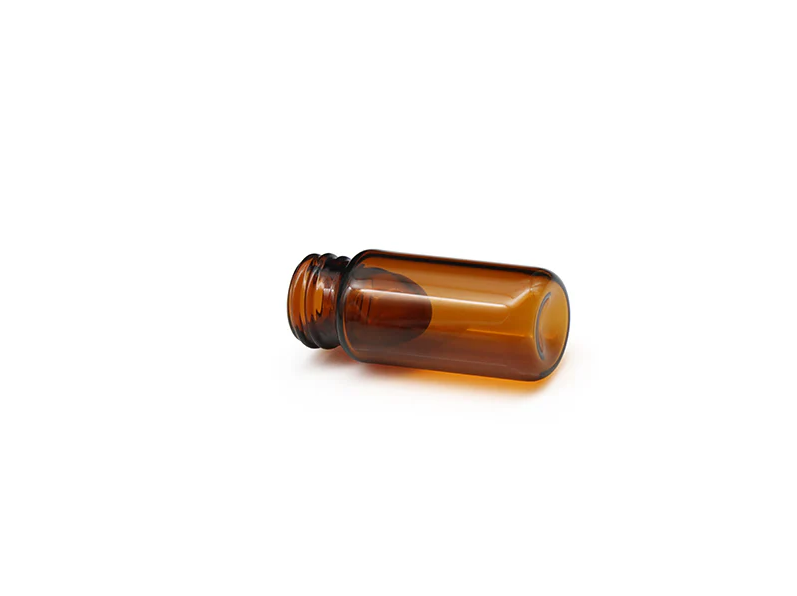 0.5mL Screw Amber Micro Glass Vial with Enlarged Glass Liner
