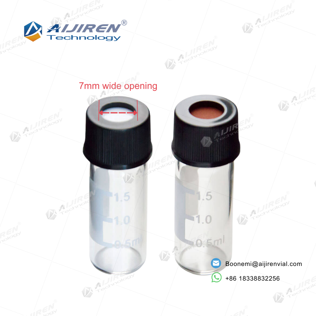 Precise 6mm wide opening measurement of 10-425 vial