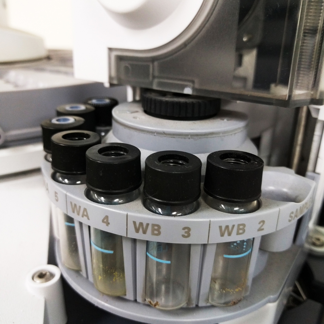 Quality control testing for 10-425 vial glass durability