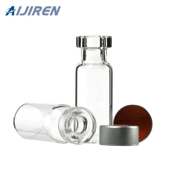 11mm clear crimp vial